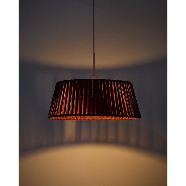 Terakotas oranžs metāla abažūrs ø 46 cm Aldet – Kave Home-image-2