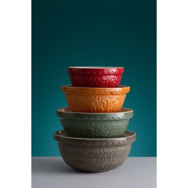 Sarkana akmensmasas bļoda ø 21 cm In the Forest – Mason Cash-image-2