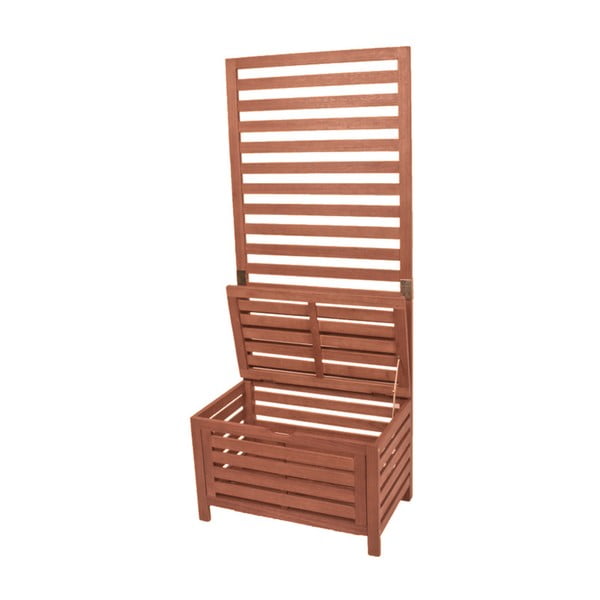 Brūns masīvkoka dārza sols Concord – Garden Pleasure-image-1