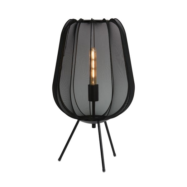 Melna galda lampa (augstums 60 cm) Plumeria – Light & Living