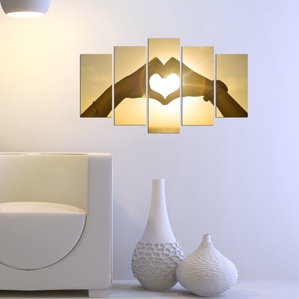 5 daļīga glezna Nathan Maro, 110 x 60 cm-image-1
