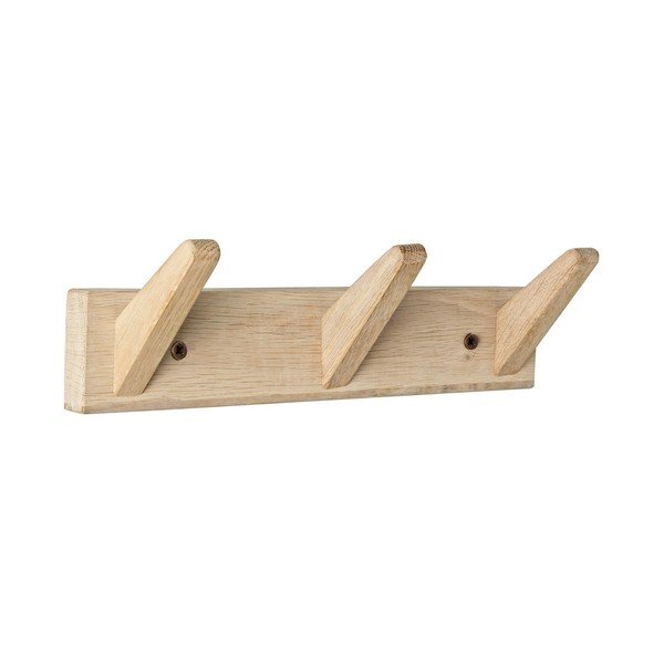 Gaiša dabīga toņa ozola masīvkoka sienas pakaramais 31 cm Daiki – Yes Everyday