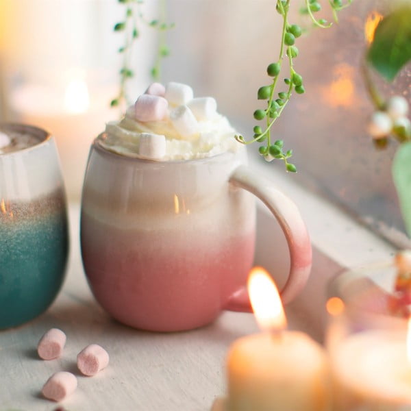 Krūzīte Sass & Belle Dip Glazed Pink-image-1