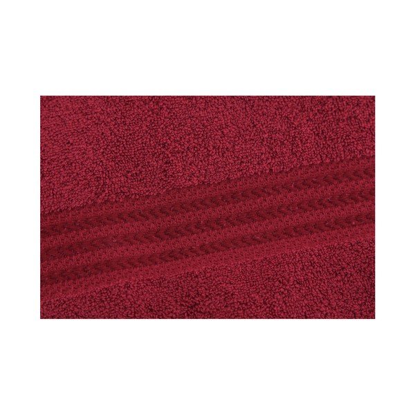 Sarkans kokvilnas dvielis Rainbow Red, 70 x 140 cm-image-2