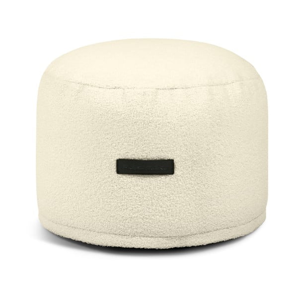 Krēmkrāsas sēžammaiss no buklē auduma Mini – SLOWDOWN