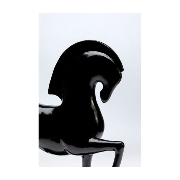 Melna zirga statuja Kare Design Proud Horse-image-1