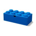 Zila galda kaste ar atvilktni LEGO®, 31 x 16 cm