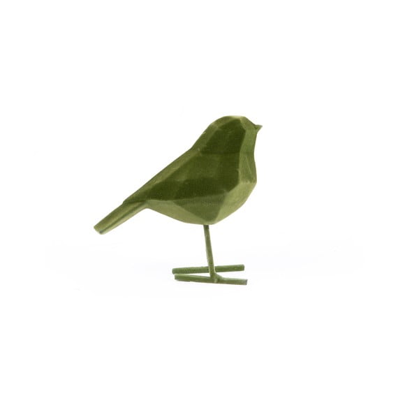 Tumši zaļa dekoratīva figūriņa PT LIVING Bird, augstums 17 cm