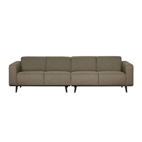 Zaļš četrvietīgs dīvāns BePureHome Statement, garums 280 cm