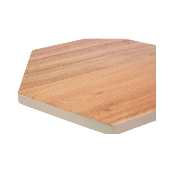 Akācijas koka griešanas dēlītis Premier Housewares Hexagon, 24 x 28 cm-image-1
