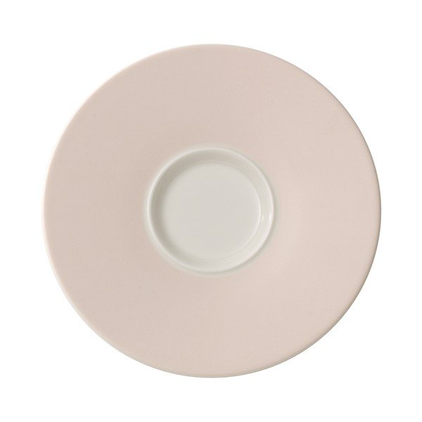 Rozā porcelāna šķīvis Villeroy & Boch Caffé Club, 17 cm