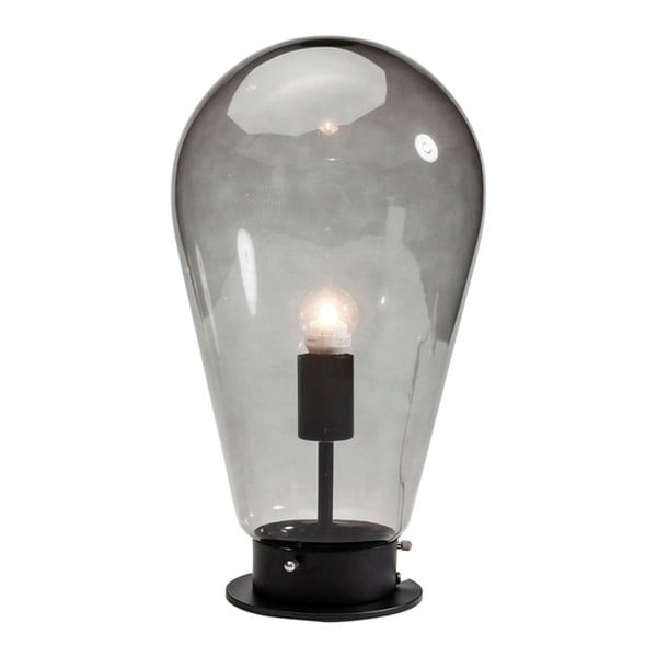 Melna galda lampa Kare Design Bulb