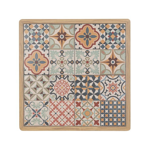 Tērauda dārza galdiņš 73x73 cm Kalimera – Bizzotto-image-4