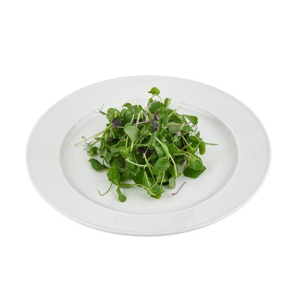Balts porcelāna šķīvis Mikasa Ridget, ø 29 cm-image-2