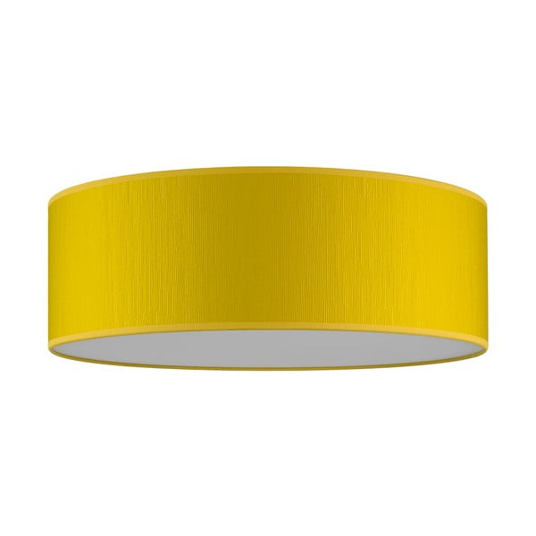Dzeltena griestu lampa Sotto Luce Doce XL, ⌀ 45 cm