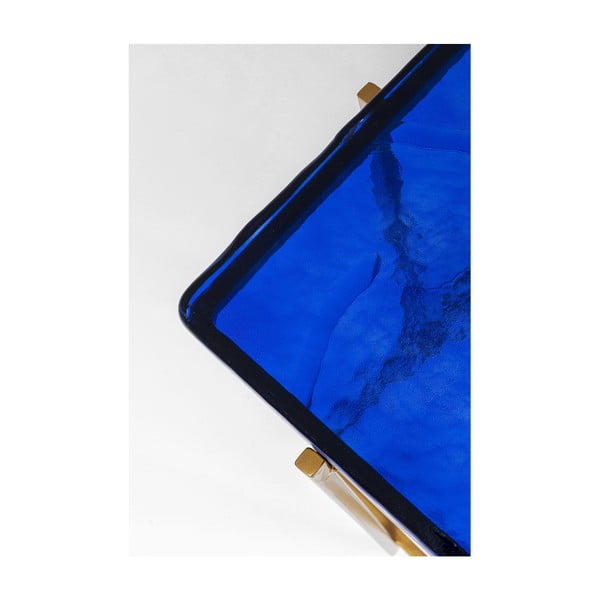 Saliekamais galds zelta krāsā Kare Design Lagoon, augstums 50 cm-image-4