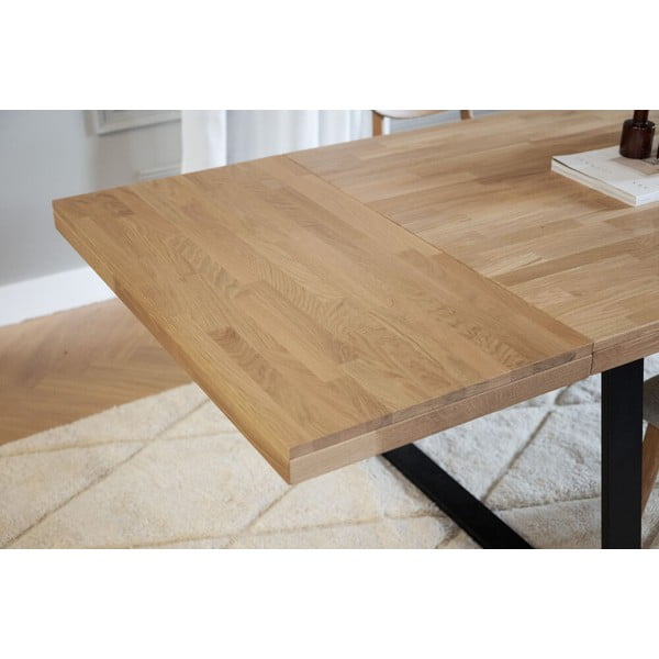 Papildu ēdamgalda virsma no slīpēta ozolkoka Rowico Brooklyn-image-1