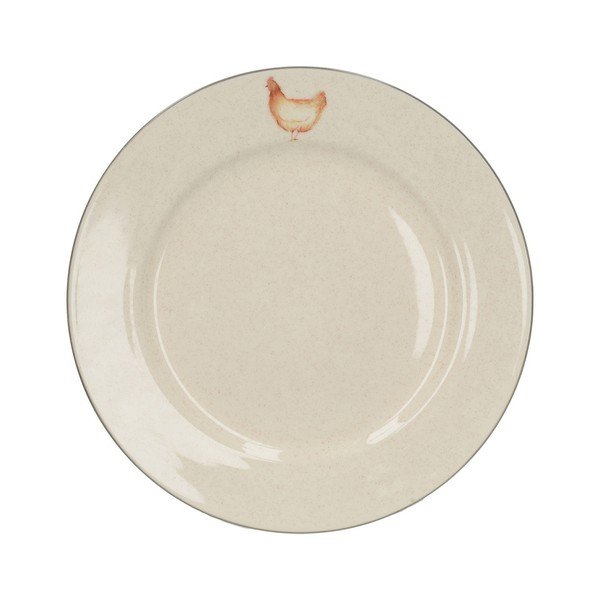 Keramikas šķīvis Creative Tops Brown Hen, ⌀ 27 cm