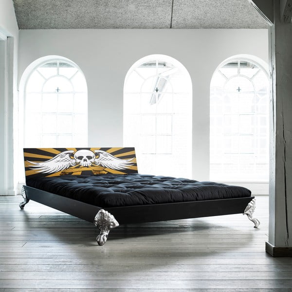 Gulta Karup Eagle Black/Scull, 140x200 cm