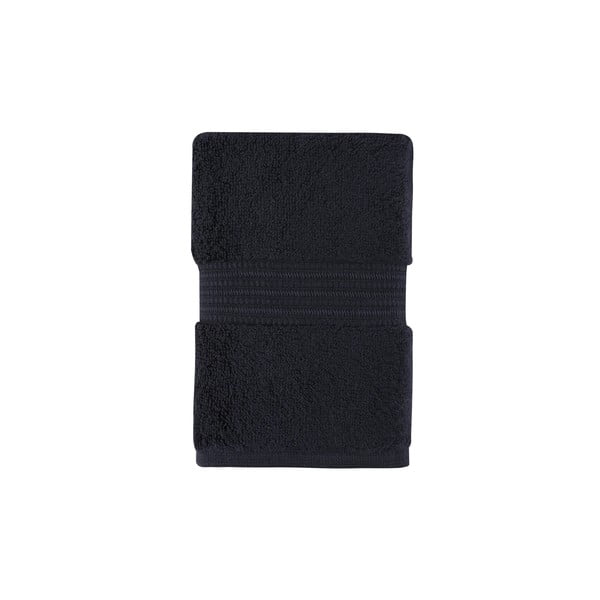 Tumši zils kokvilnas dvielis 30x50 cm Chicago – Foutastic-image-4