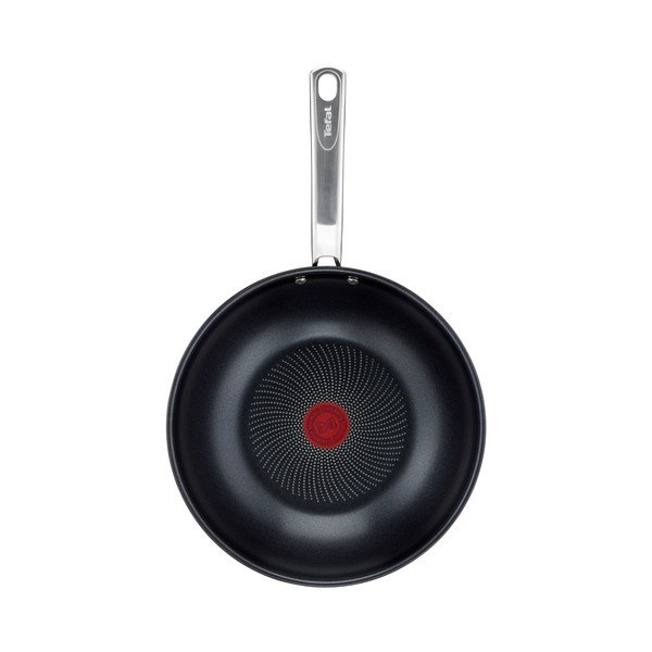 Wok nerūsējošā tērauda panna ar nelīpošu pārklājumu ø 28 cm Intuition B8171944 – Tefal-image-3