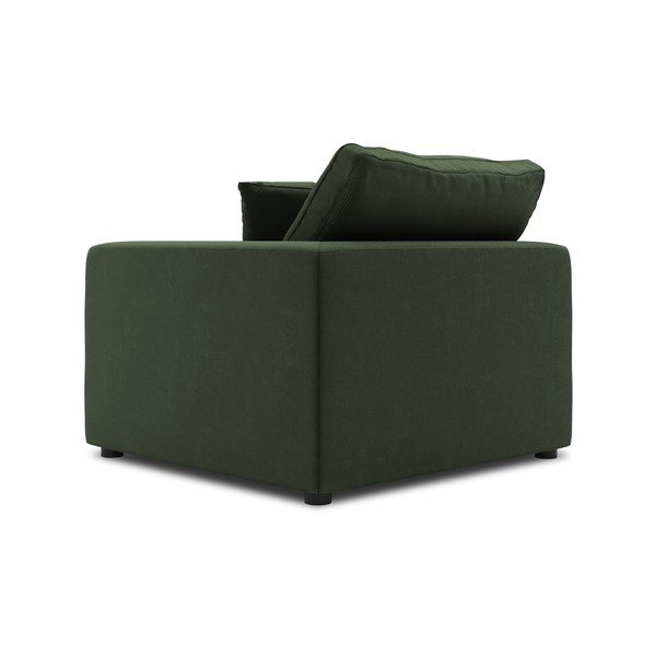 Tumši zaļa modulārā dīvāna stūra daļa Windsor & Co Sofas Galaxy, labais stūris-image-3