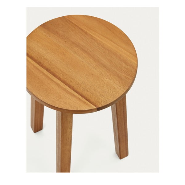 Dabīga toņa akācijas masīvkoka ķeblis Amel – Kave Home-image-3