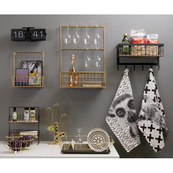 Trauku žāvētājs zelta krāsā PT LIVING Linea-image-1