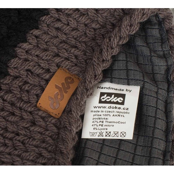 Ar rokām adīta DOKE Stripes Beanie cepure-image-2