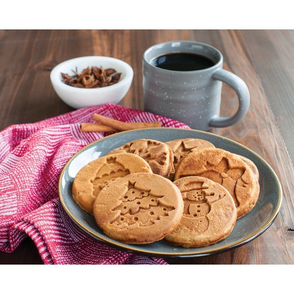 Pankūku panna 7 pankūkām Nordic Ware Christmassy-image-1