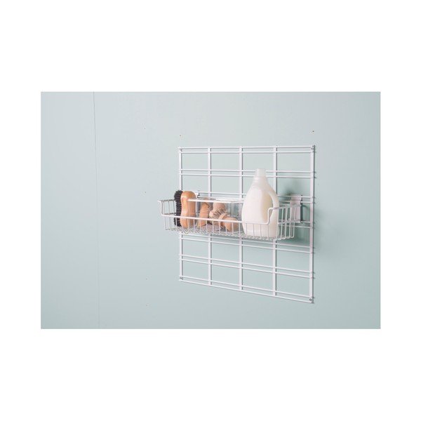 Balta piekaramā uzglabāšanas kaste Compactor Merho, 46 x 16,7 x 13 cm-image-2
