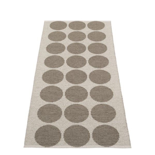 Brūns/bēšs iekštelpu un āra celiņa paklājs 70x160 cm Hugo Walnut Linen – Pappelina-image-2