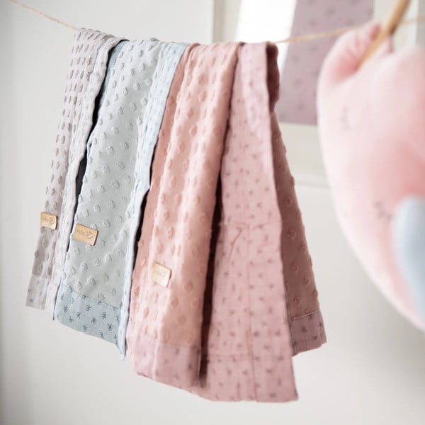 Rozā bērnu sega 80x80 cm Lil Planet – Roba-image-1