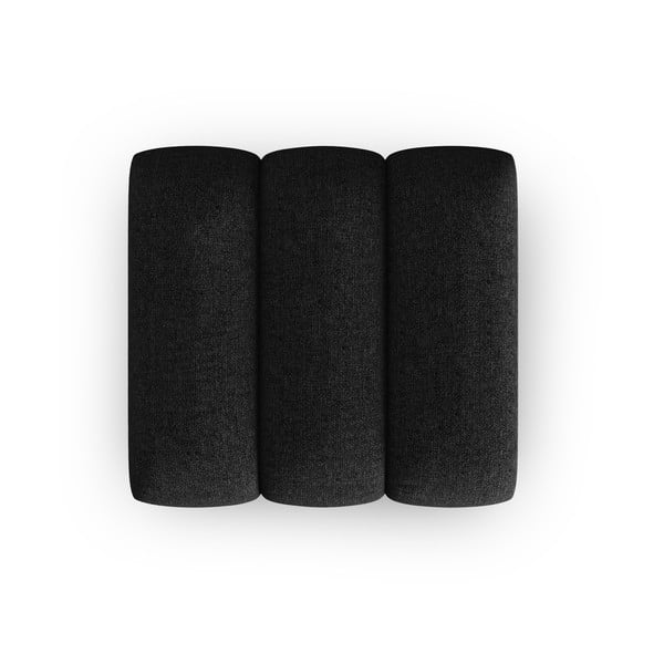 Melns/antracīta pelēks kāju soliņš Lupine – Micadoni Home-image-2