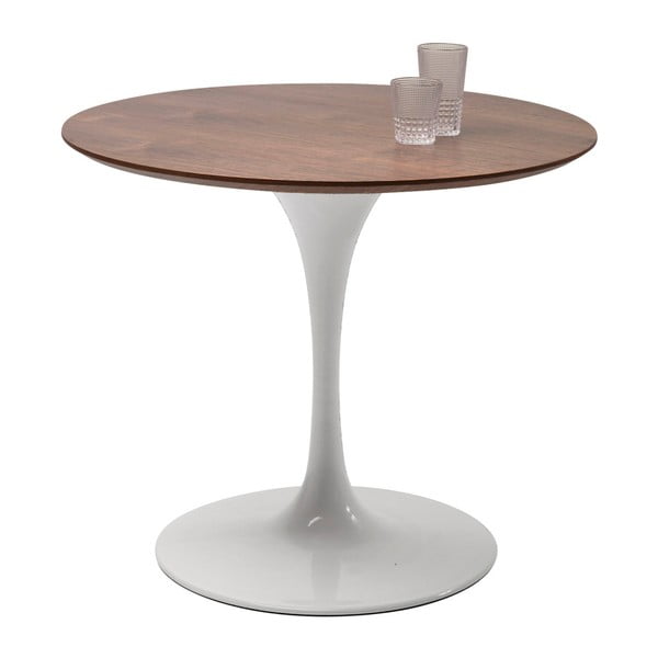 Pusdienu galda balta stāvoša kāja Kare Design Invitation, ⌀ 60 cm-image-4