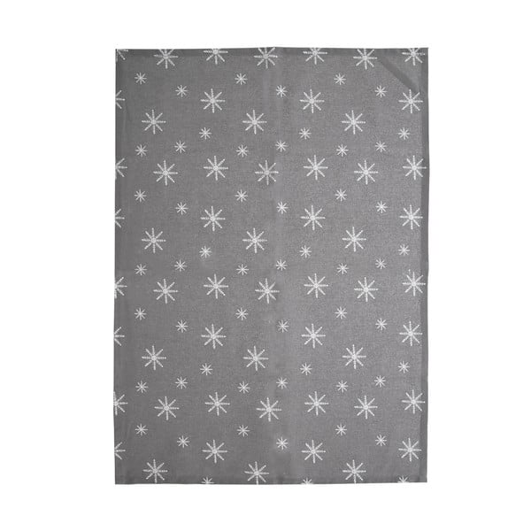 Kokvilnas virtuves dvieļu un maisiņa komplekts ar Ziemassvētku motīvu 50x70 cm – Orion-image-2