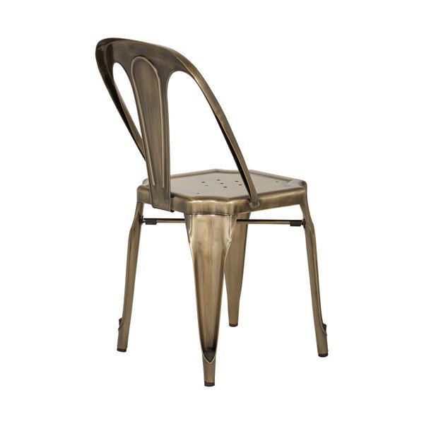 Misiņa krāsas metāla pusdienu krēsls Grange – Premier Housewares-image-4