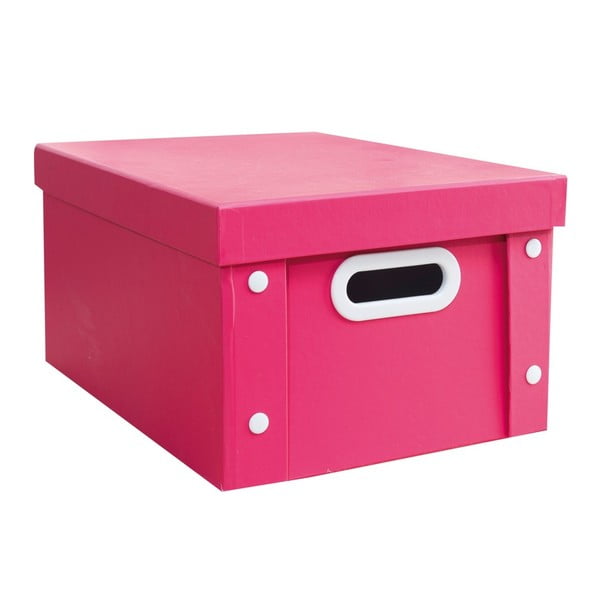 Krāsaina uzglabāšanas kaste rozā krāsā