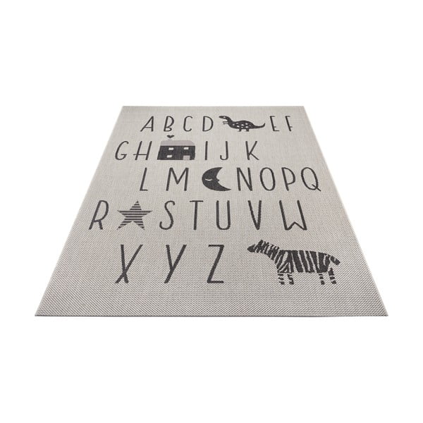 Krēmkrāsas paklājs bērniem Ragami Letters, 160 x 230 cm-image-2