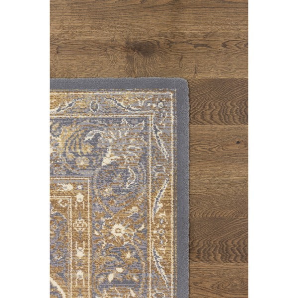 Pelēks/bēšs vilnas paklājs 200x300 cm Zana – Agnella-image-3