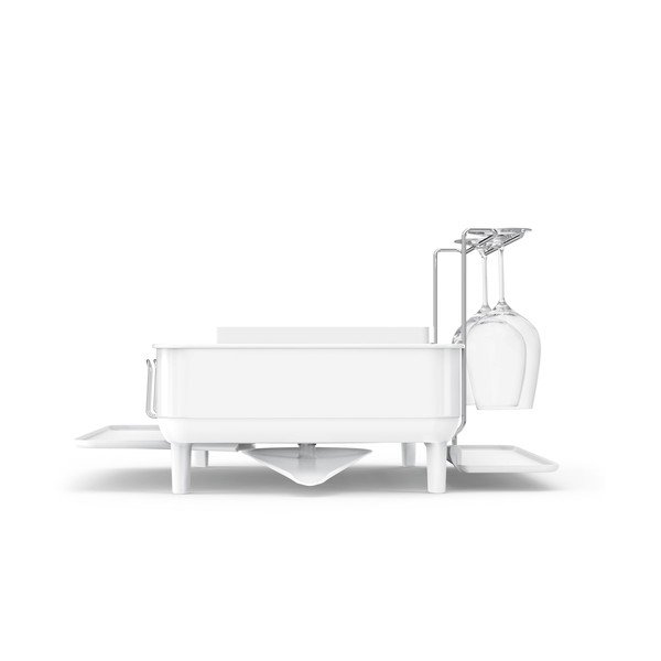 Balts tērauda trauku žāvētājs – simplehuman-image-4