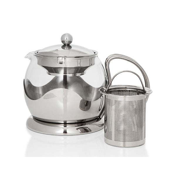 Nerūsējošā tērauda tējkanna ar sietu Sabichi infuzoru, 750 ml-image-1