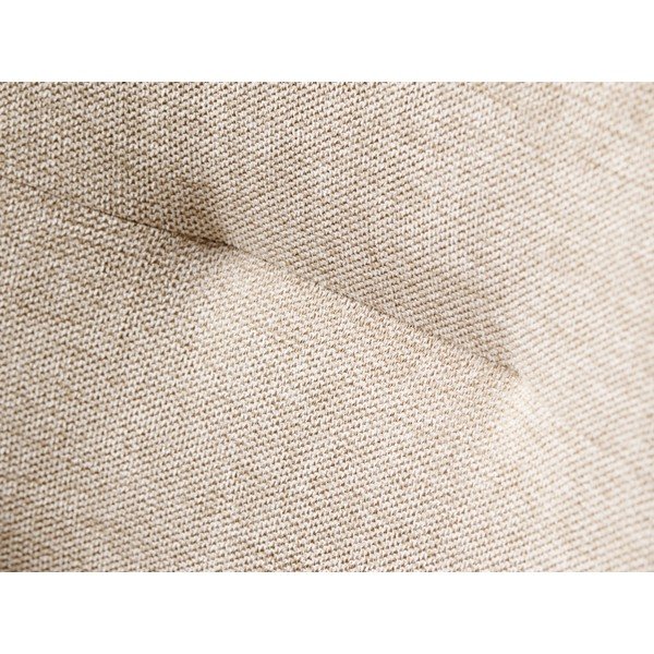 Krēmkrāsas polsterēts ēdamistabas krēsls ar roku balstiem Roxana – Unique Furniture-image-1