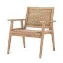 Dabīga toņa masīvkoka dārza atpūtas krēsls Sorrento – Bloomingville