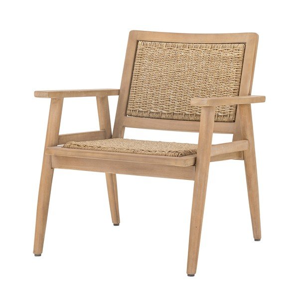 Dabīga toņa masīvkoka dārza atpūtas krēsls Sorrento – Bloomingville