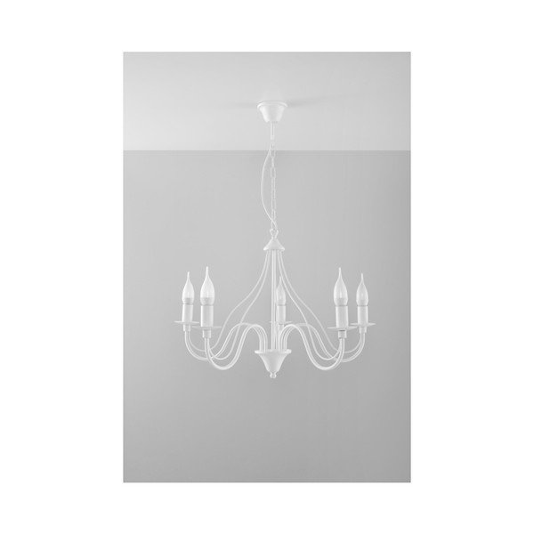 Balta griestu lampa Sollux Fiorano 5-image-2