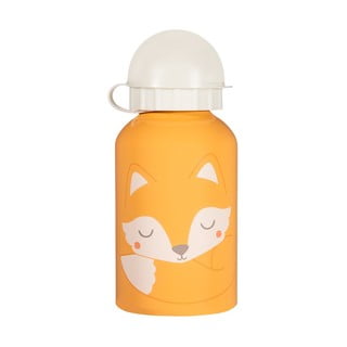 Oranži balta ūdens pudele Sass & Belle Woodland Fox, 250 ml