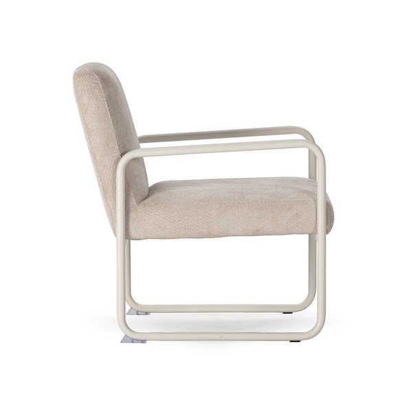 Bēšs atpūtas krēsls no šenila auduma Vince – MOME-image-3