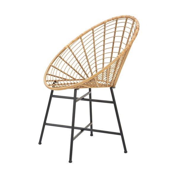 Metāla ēdamistabas krēsls dabīgā tonī Panama – Mauro Ferretti-image-2