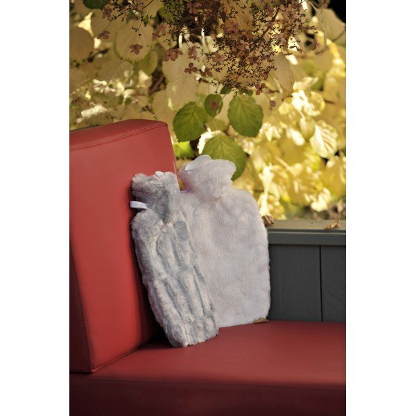 Termofors ar mākslīgās kažokādas pārvalku Classic - Hugo Frosch-image-1